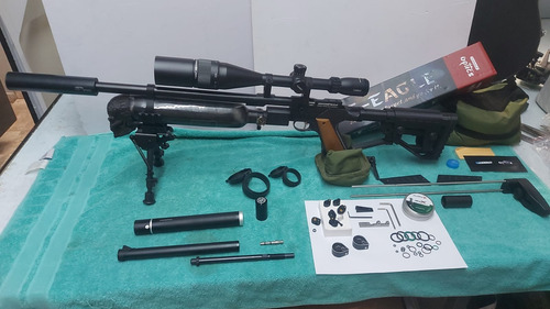 Pp750 5.5 Artemis Preparada Nova Carabina Pistola Custom Rtx