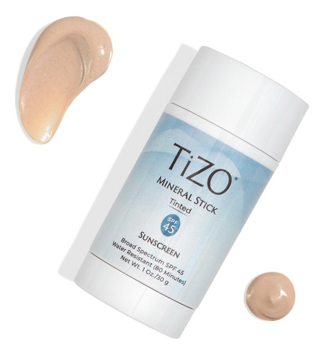 Tizo | Protector Solar Mineral En Barra | Con Color | Spf 45