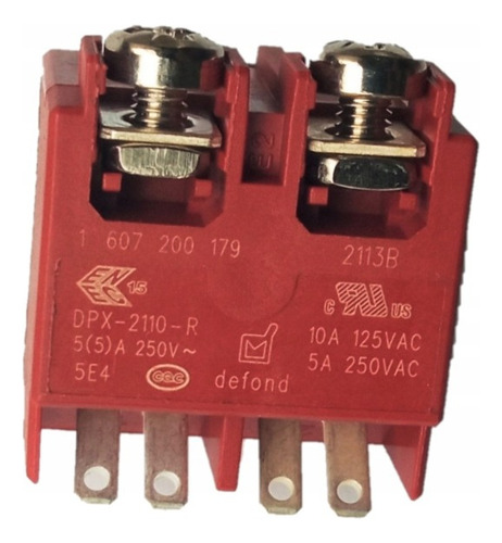 Interruptor Para Varios Modelos Bosch 1607200146