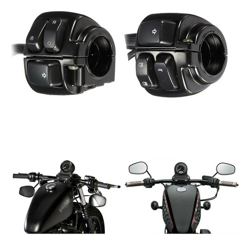 S Control De Cambio De Manubrio Para Moto Universal 2 Pzs S