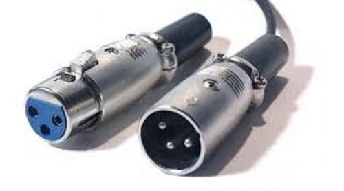 Conector Micrófono Macho Cable 6 Pines Tipo Canon X 1 Pcs.