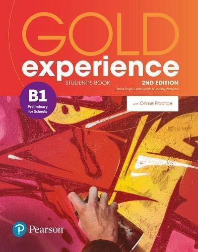 Gold Experience 2 E B1 Student S Book W  Online Practice, De Warwick, Lyndsay. Editorial Pearson En Inglés