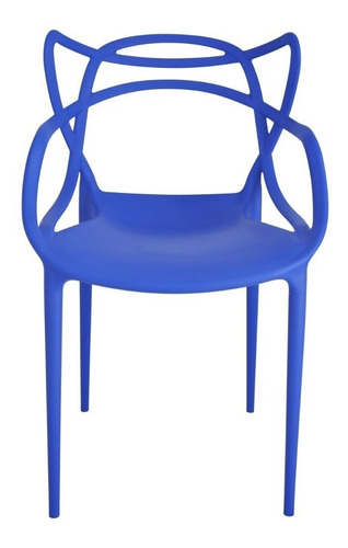 Cadeira de jantar Top Chairs Top Chairs Allegra, estrutura de cor  azul-bic, 1 unidade