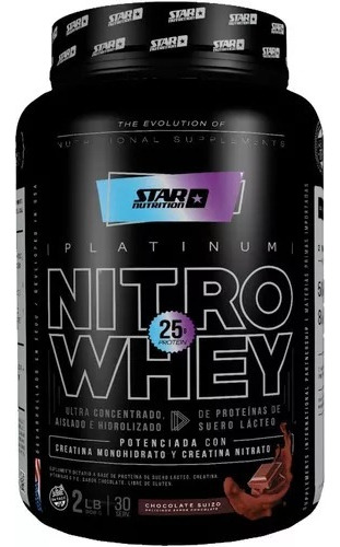 Nitro Whey Star Nutrition.1 Kilo  Blegrano