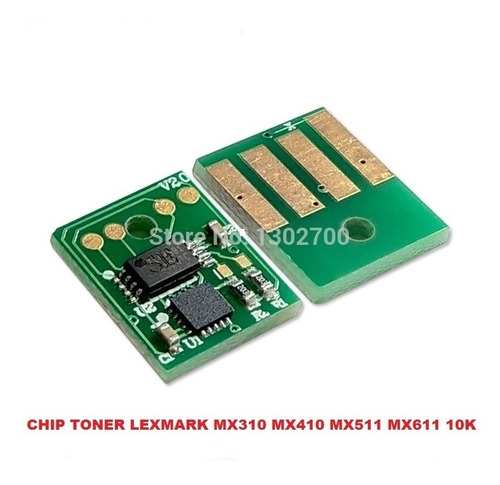 Chip Toner Para Mx410 Mx310 Mx511de Mx410de Mx611dhe 60f4h00