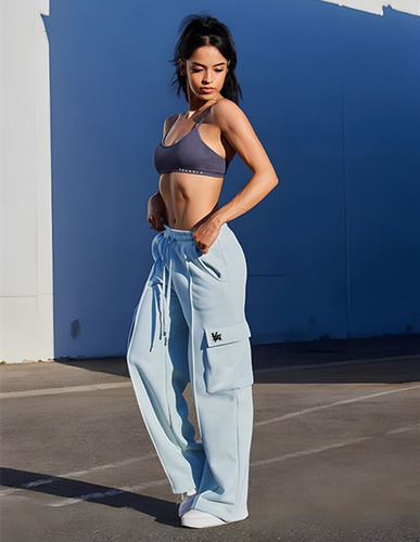 Gym Fitnes Deportivos Youn Gla Fusion Jogger Pans Oversized