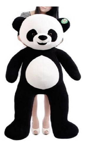 Urso Panda De Pelúcia Grande 1,20 Mts 120cm Natal Ano