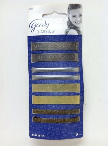 Goody Classics Metal Barettes 8 ea