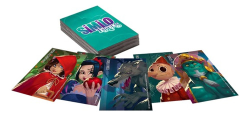 Juego De Mesa Familiar Asmodee Similo Fábulas - 70 Cartas