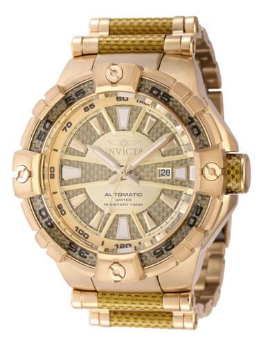 Reloj Para Hombres Invicta Bolt 37522 Oro