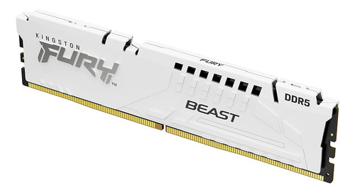 Memoria Ram Kingston Fury Beast Ddr5 32gb 5200mt/s White
