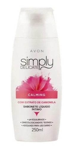 Sabonete Líquido Intimo Simply Calming 250ml - Avon
