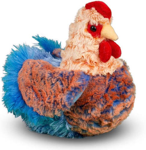 Gallina De Peluche Douglas Henrietta De Hilo Azul, Gallina D