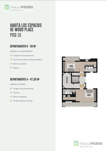 Imagen 7 de 17 de Departamento - Plaza Italia