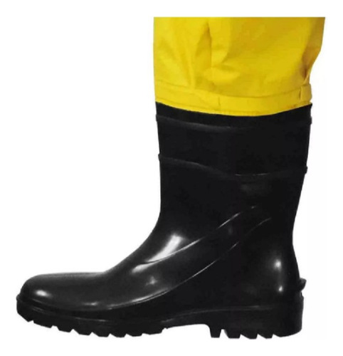 Macacao Saneamento Trevira Com Bota E Luva Acoplada Brascamp