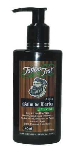 Imagem 3 de 3 de Kit Shampoo (tonificante)+loção Cremosa Balm De Barba 140ml