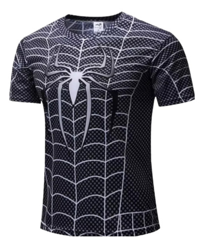 Polera  De Verano Modelo Spider Man , Hombre Araña.