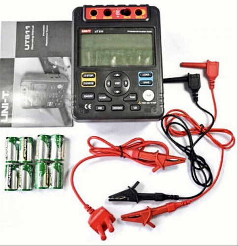 Resistencia Aislacion Continuo Y Alterno 1000v Uni-t +lente