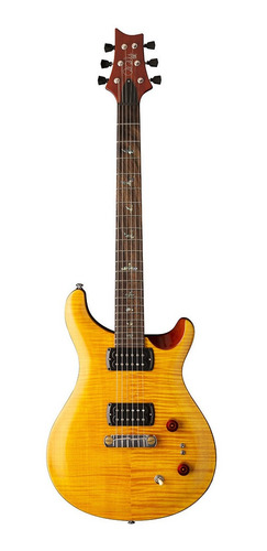 Guitarra Eléctrica Prs Se Pauls Guitar Amber Tobac