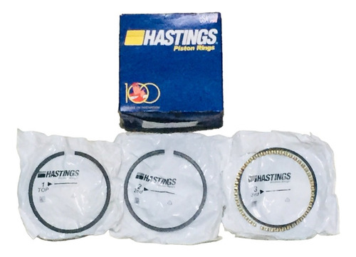 Anillos Hastings Chevrolet 350 / Ford 302 A 060 (1.50 Mm)