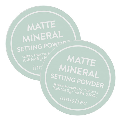 Innisfree Polvo Fijador Mineral Mate, 0.17 Onzas (paquete De