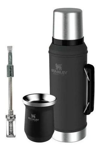 Set Termo Stanley 940 Con Mate Stanley  Y Bombilla Spring