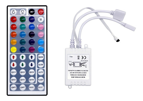 Control Remoto Para Cinta Led Rgb 5050 - 2538- 44 Botones