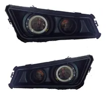 Comprar Par Farol Auxiliar Volvo Fh13 Projetores Bi Led E Bi Color