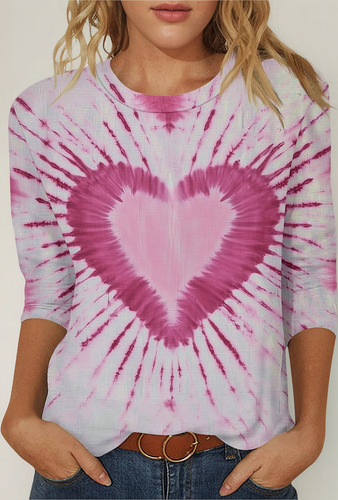 Blusa D De Moda Casual Con Botones Para Mujer