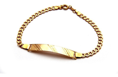 Pulsera Enchapada En Oro 24k - M.467-18