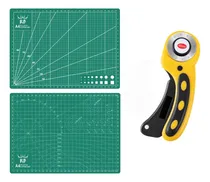 Comprar Base Tabla Tablero De Corte A4  30 X 22 Cm + Cutter Rotativo