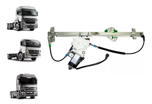 Máquina Vidro Mercedes Axor / Atego Eletrica Com Motor Ld