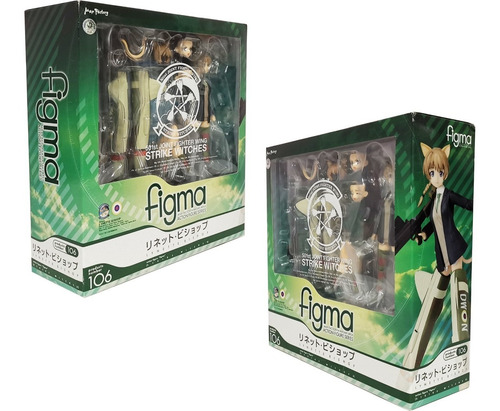 Lynette Bishop Figma 106 Strike Witches Original (Usado)