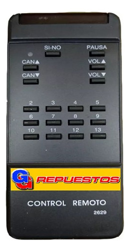 Control Remoto Tv Noblex 650 2629