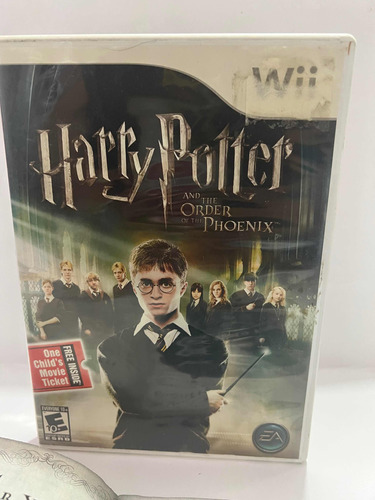 Videojuego Wii Harry Potter And The Order Of The Phoenix