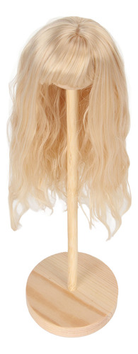 Peluca De Muñeca Peach 1/6, Pelo Artificial De Seda De Alta