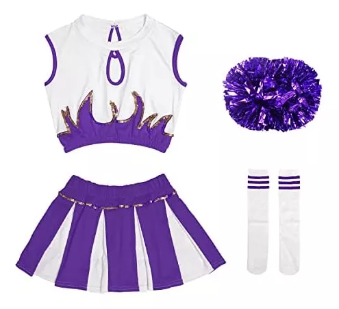 Las mejores ofertas en Disfraces animadora Púrpura para Niñas