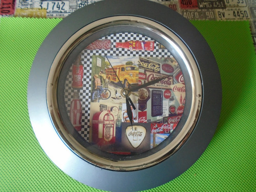 Reloj De Pared Coca & Cola Funcionando //belgrano 