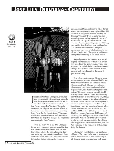 Changuito: A Master's Approach To Timbales.