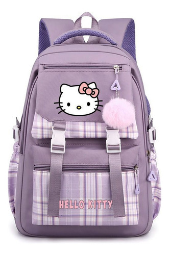 Mochila Ligera Y Linda De Dibujos Animados De Hello Kitty