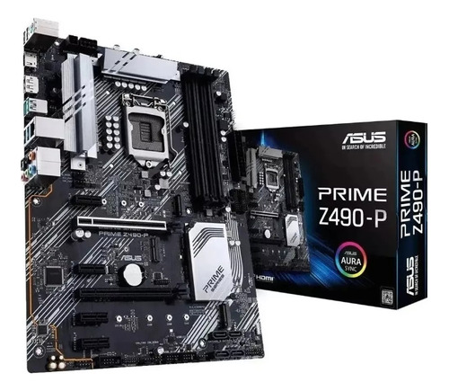 Motherboard Asus Prime Z490-p Aura Sync +memoria Ram Ddr4