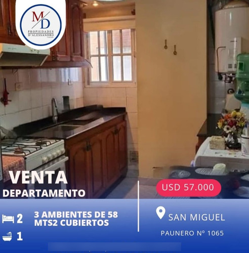 Venta Casa 2 Dormitorios San Miguel