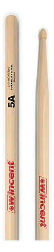Baqueta Palillo Wincent 5a Precision American Hickory W-5ap Color Natural