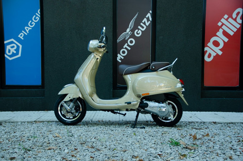 Imagen 6 de 15 de Scooter Vespa Elegante Vxl 150cc Beige 0km Cuotas Garantia