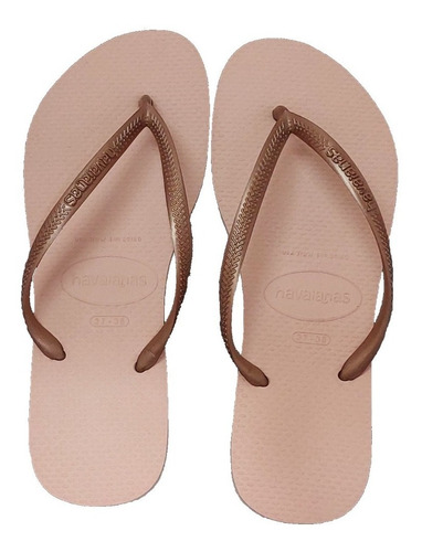 Ojotas Havaianas Slim Originales Brasil Mujer Clasicas Goma