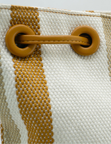 Bolsa Andrea Para Mujer Primavera/verano Casual Beige/cafe