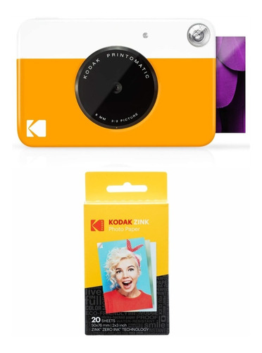 Kodak Printomatic, Cámara Instantánea + 20 Hojas