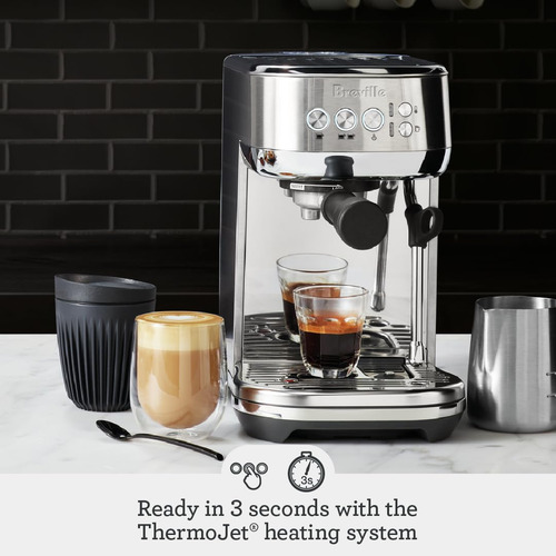 Máquina De Café Espresso Breville Bambino Plus Con Espumador