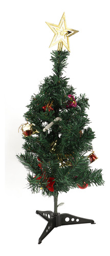 Miniárbol De Navidad De 19.7 Pulgadas Con Decoración Artific