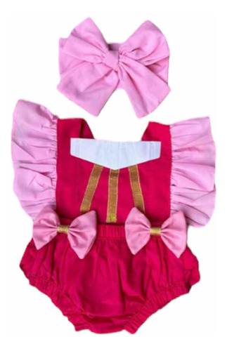Disfraz Body Princesa Aurora Para Bebé Niña